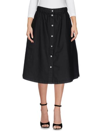 Maison Kitsun  Denim Skirts