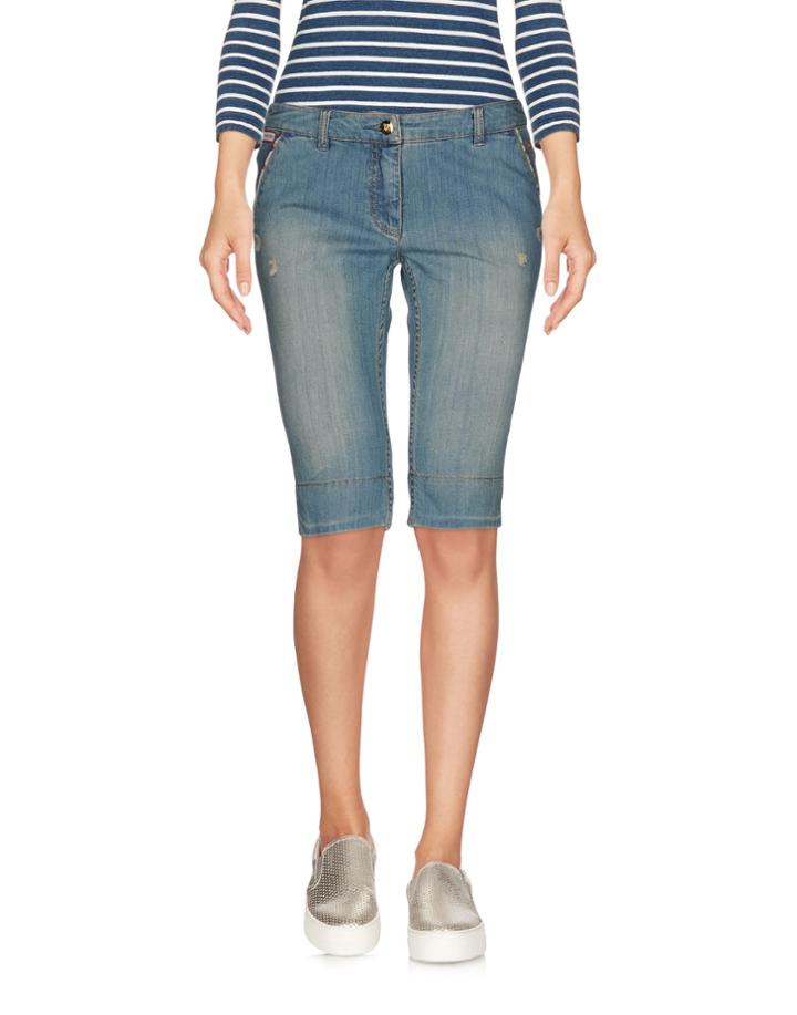 Piero Guidi Denim Bermudas