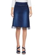 Foudesir Denim Skirts