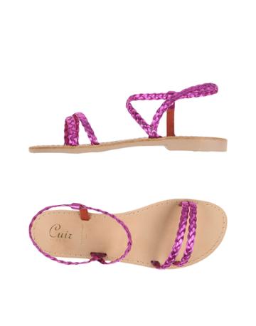 Cuir Sandals