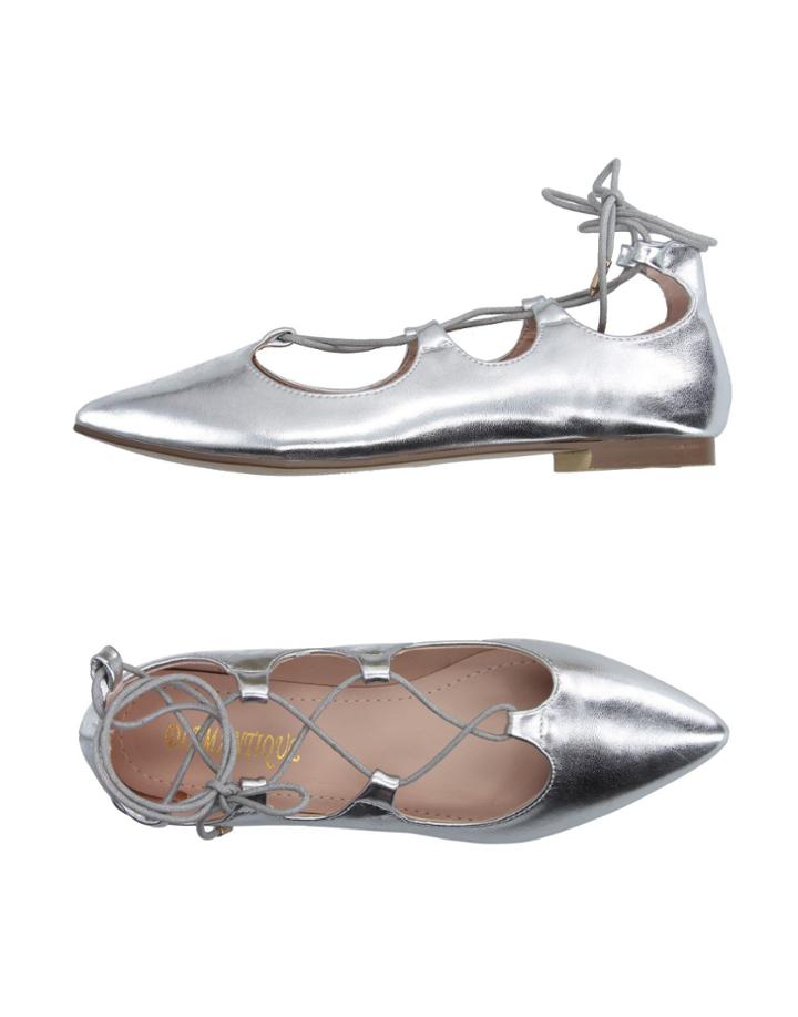 Diamantique Ballet Flats