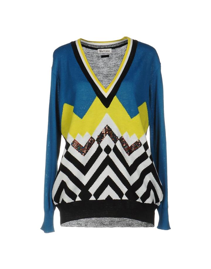 White Who*s Who Sweaters