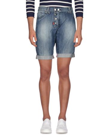 Andrew Mcqueer Denim Bermudas