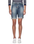 Andrew Mcqueer Denim Bermudas