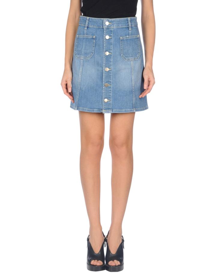 Nvy Denim Denim Skirts