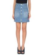 Nvy Denim Denim Skirts