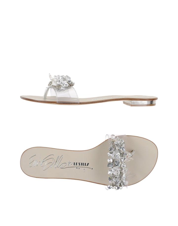 Enio Silla For Le Silla Toe Strap Sandals