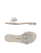Enio Silla For Le Silla Toe Strap Sandals