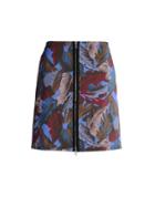 Svilu Knee Length Skirts