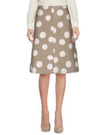 Yoshi Kondo Knee Length Skirts