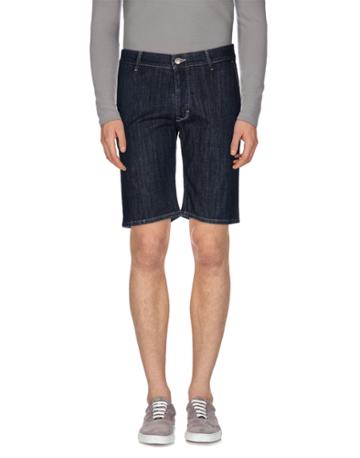 Grey Daniele Alessandrini Denim Bermudas