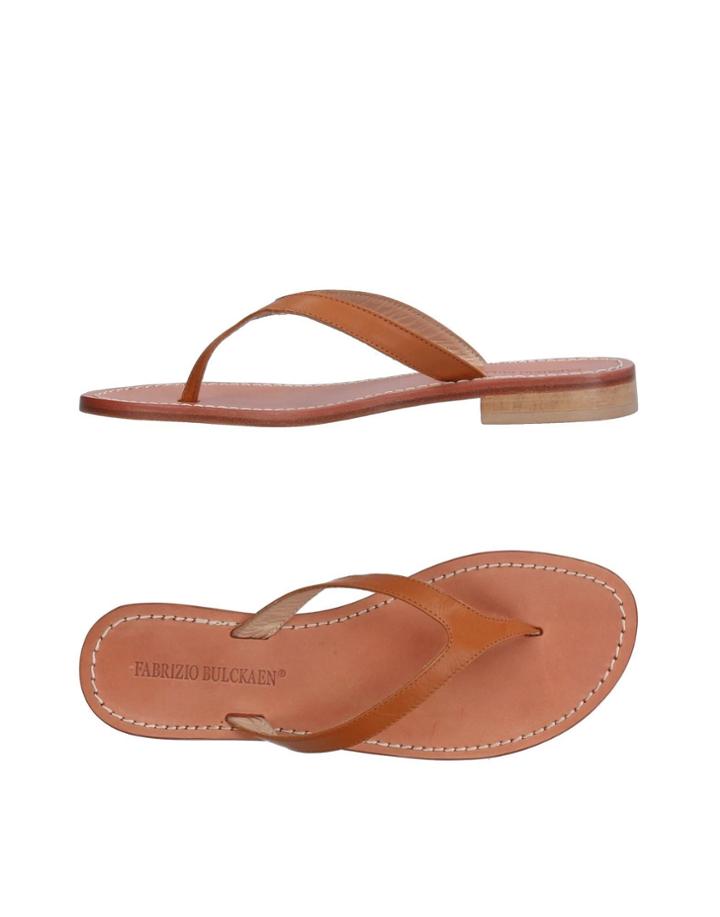Fabrizio Bulckaen Toe Strap Sandals