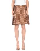 Toupy Knee Length Skirts