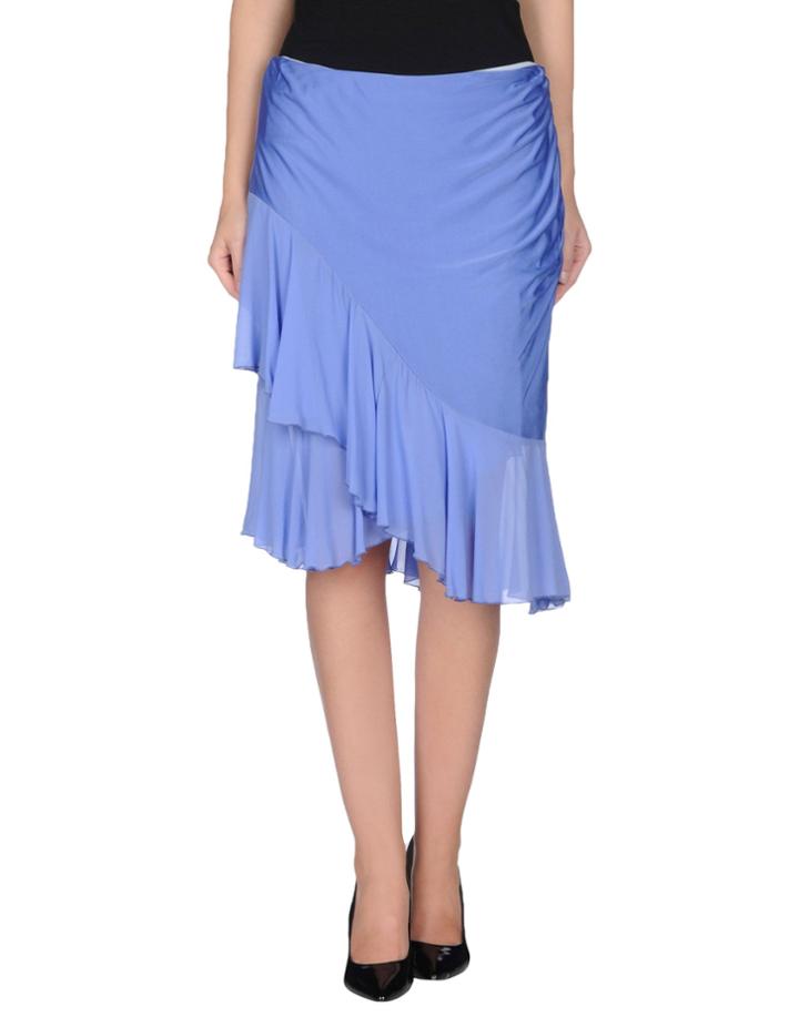 Ungaro Fuchsia 3/4 Length Skirts