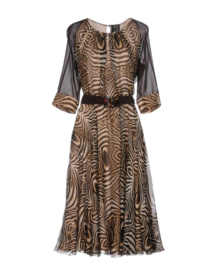 Fontana Couture 3/4 Length Dresses