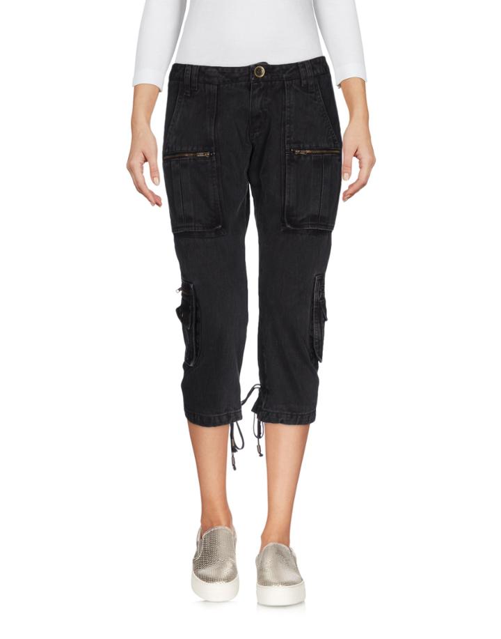 Les Folies De Pigalle Denim Capris