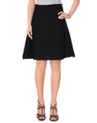 Sweet Denim Knee Length Skirts