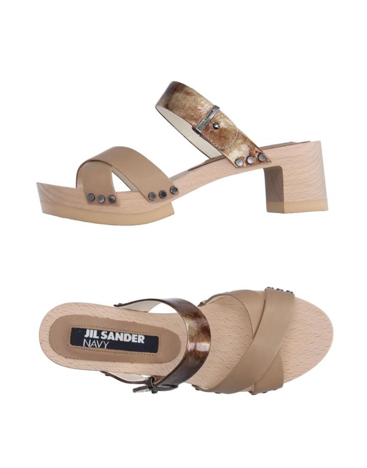 Jil Sander Navy Mules