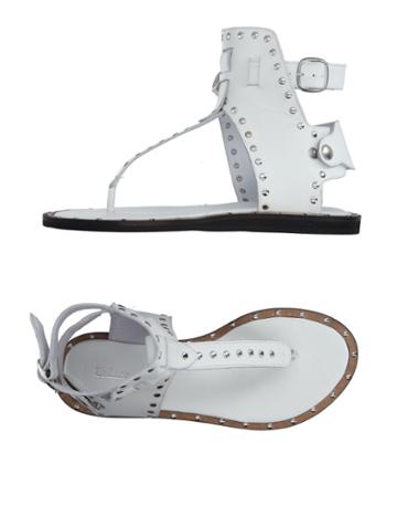 Unlace Toe Strap Sandals
