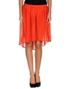 Obey Propaganda Knee Length Skirts