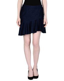 Rose Denim Skirts