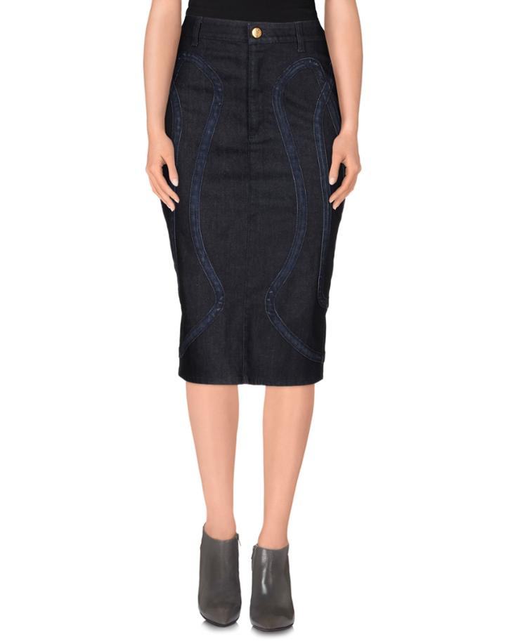 Alexander Mcqueen Denim Skirts