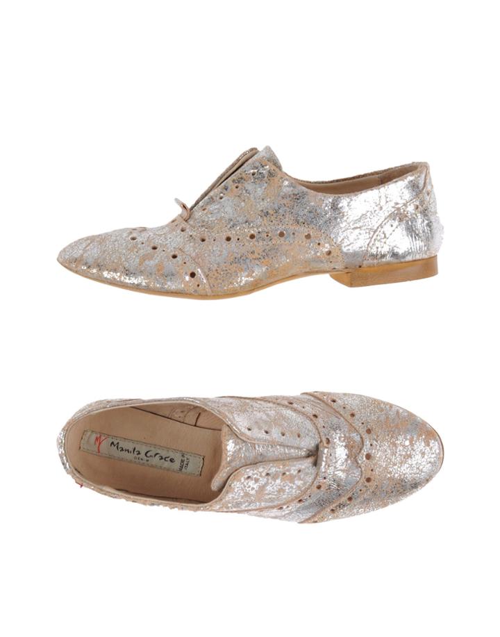 Manila Grace Denim Loafers