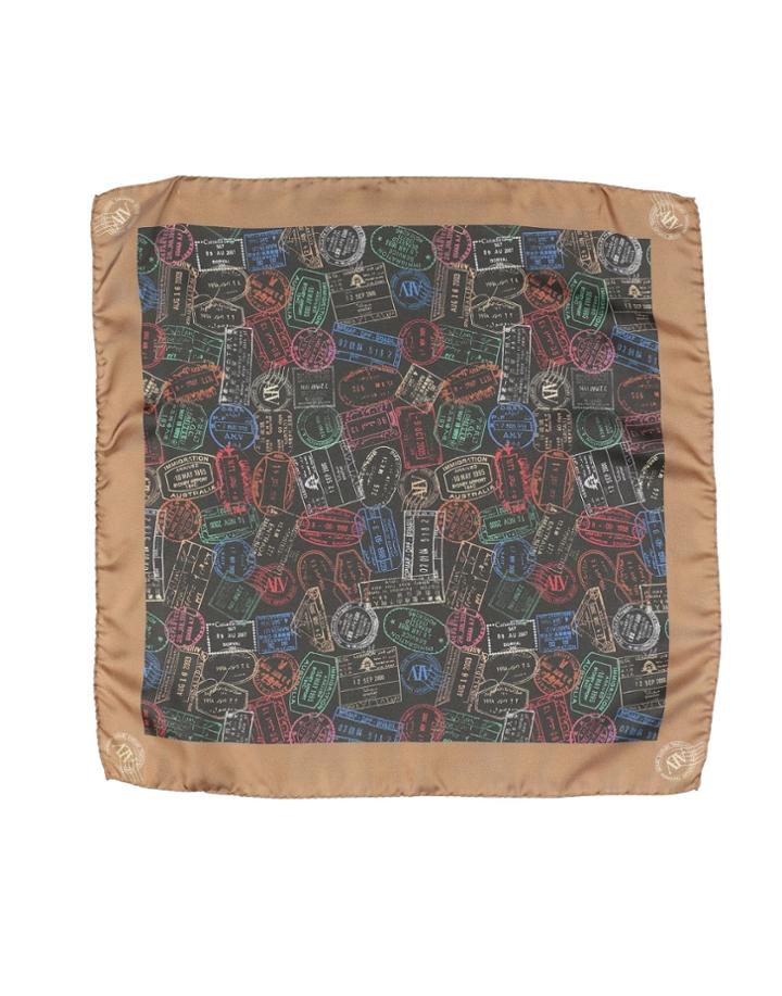 Alv Andare Lontano Viaggiando Square Scarves