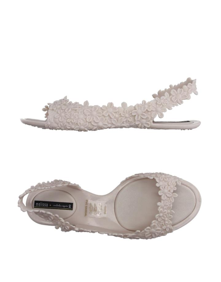 Melissa + Isabela Capeto Toe Strap Sandals