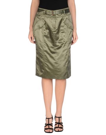 Gianfranco Ferre' White Knee Length Skirts