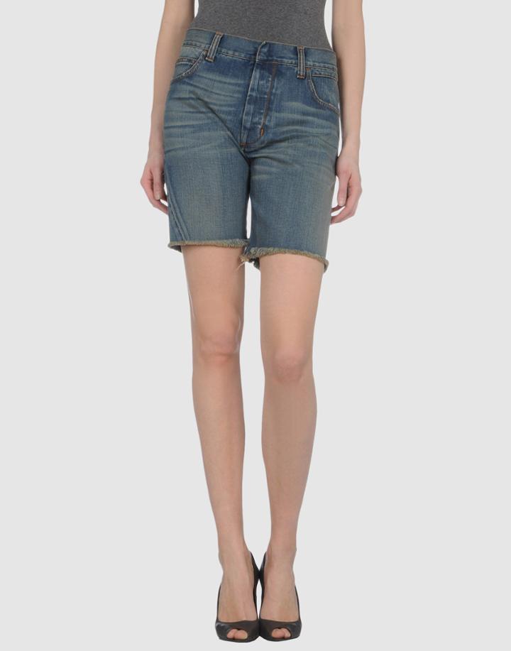 Ring Denim Bermudas