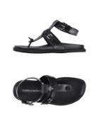 Fabbrica Morichetti Toe Strap Sandals