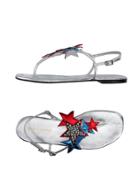 Saint Laurent Toe Strap Sandals