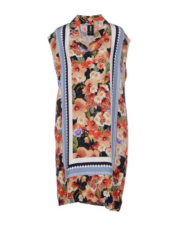Francesco Simeti With Mother Of Pearl Short Dresses