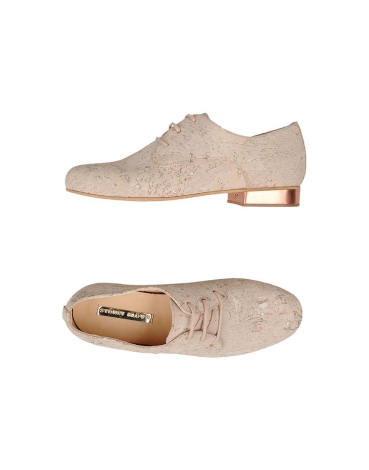 Sydney Brown Lace-up Shoes