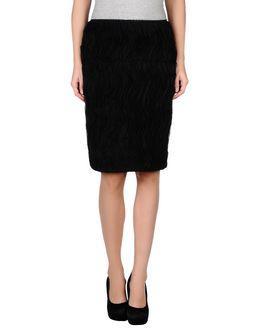 Club Voltaire Knee Length Skirts