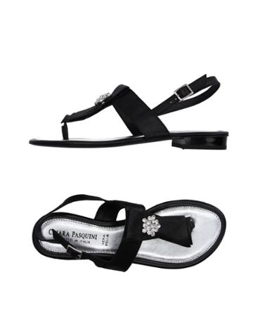 Chiara Pasquini Toe Strap Sandals