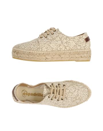Espadrilles Lace-up Shoes