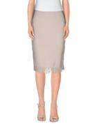 Tiziana Pavoncelli Knee Length Skirts