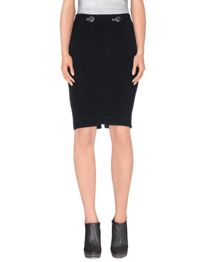 One Step Knee Length Skirts