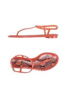 Roberto Cavalli Toe Strap Sandals