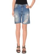 Marco Bologna Denim Bermudas