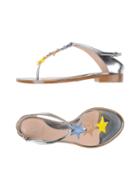 Paula Cademartori Toe Strap Sandals