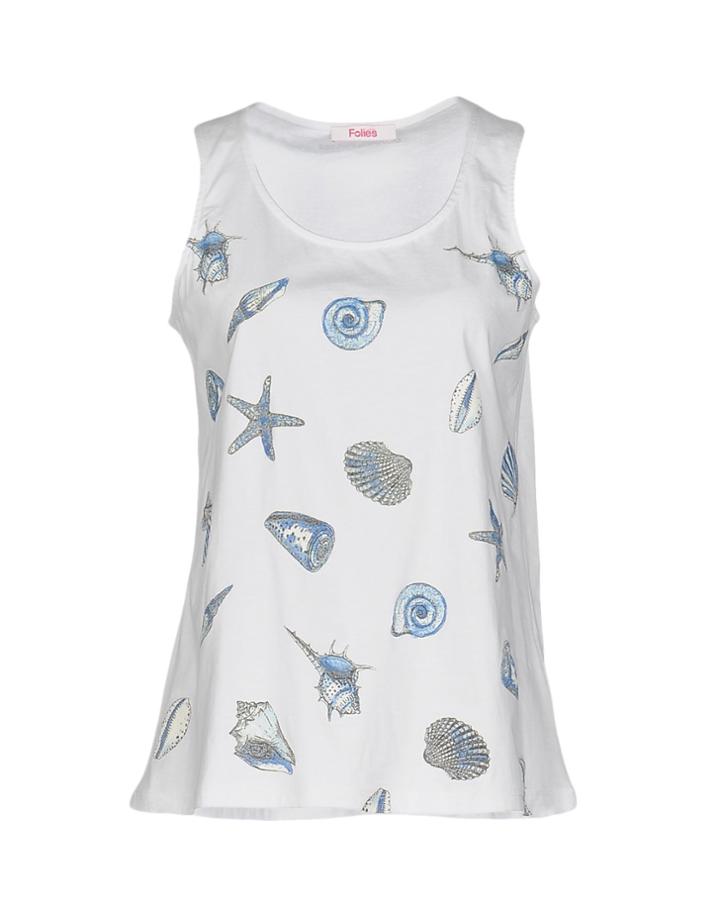 Blumarine Folies Tank Tops