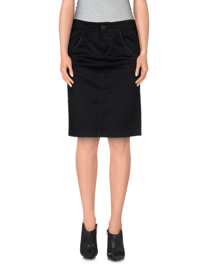 Take-two Knee Length Skirts