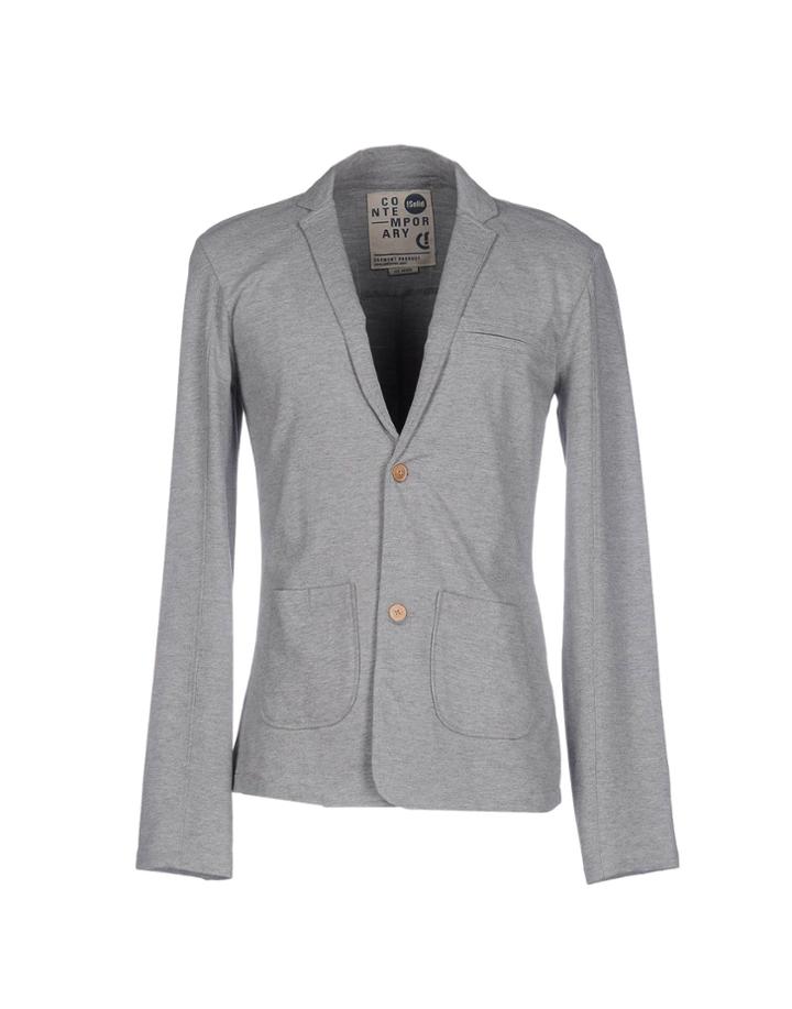 !solid Blazers
