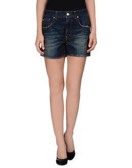 (+) People Denim Shorts