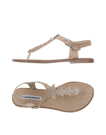 Francesco Milano Toe Strap Sandals