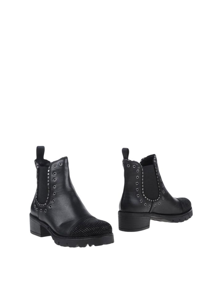 Sienna White Ankle Boots
