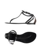 Betty Blue Toe Strap Sandals